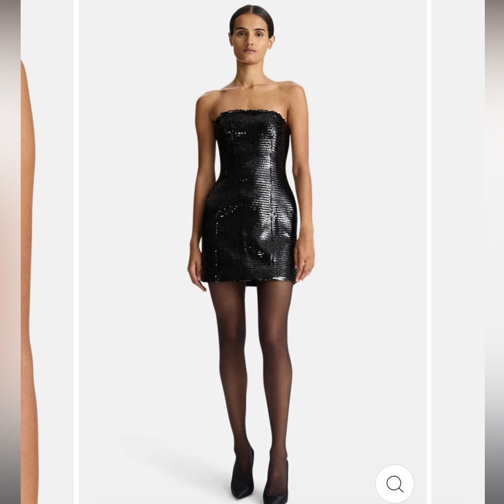 A.L.C. Sequin Black Elsie Dress SZ 2 NWT